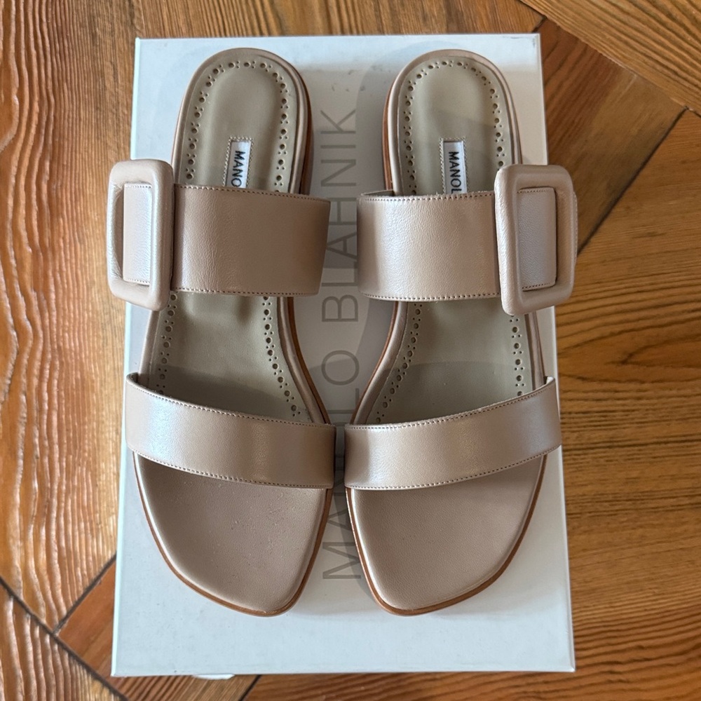 Manolo Blahnik Titubaflat sandals